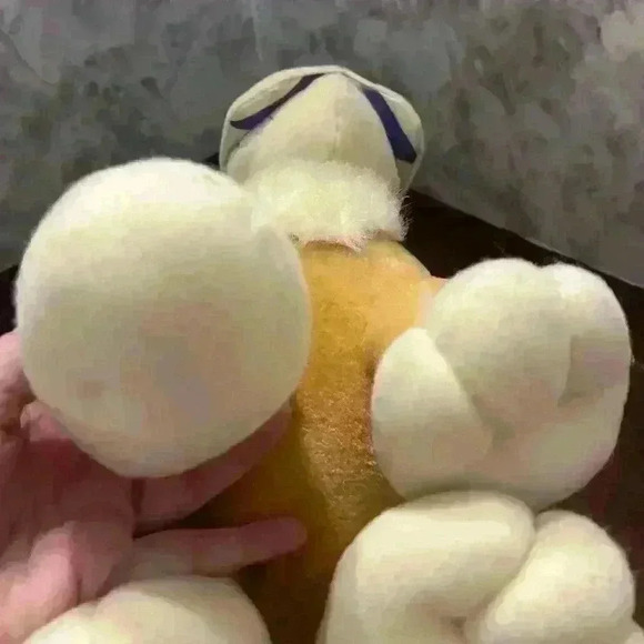 VTG 1991 Tonka Pooch Patrol Transforming Plush Super Hero Dog with cape 12” - Picture 7 of 7